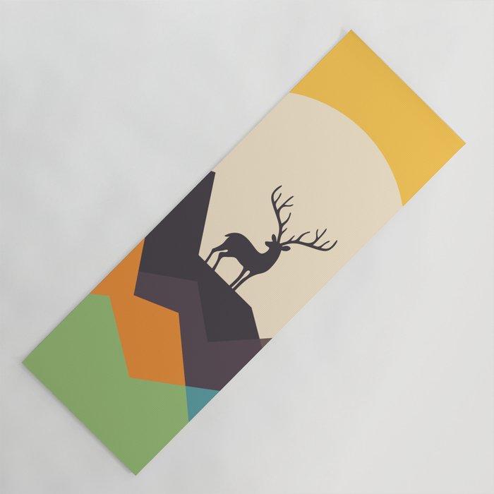 Deer Yoga Mat