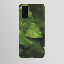 Leaf detail in brilliant green Android Case