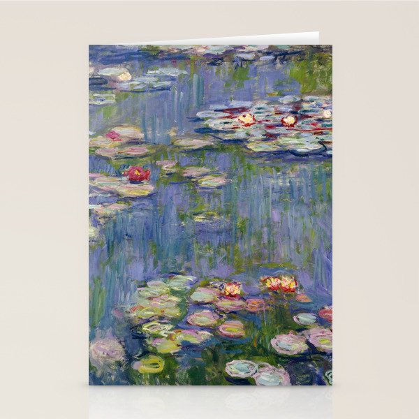Water Lilies by Claude Monet, 1916 Art Print by Art Culture