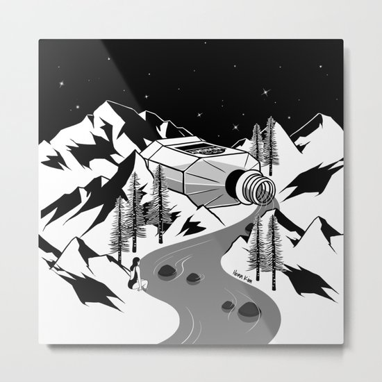 Whisky River Metal Print