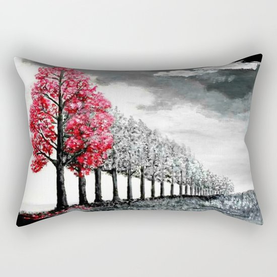 The rain is coming Rectangular Pillow