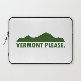 Vermont Please Laptop Sleeve