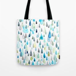 Raindrops Tote Bag