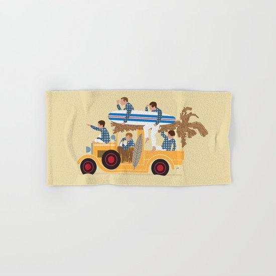 Surfin Safari Hand & Bath Towel