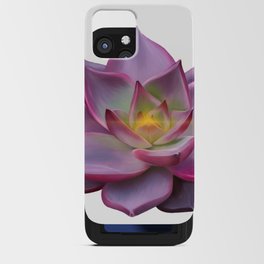 Succulent, a desert flower, a flower? a plant iPhone Card Case