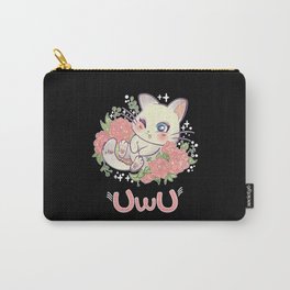 Uwu Cat Kwaii Cute Japan Anime Carry-All Pouch | Manga, Kitten, Meme, Graphicdesign, Gift, Kawaii, Japanese, Cat, Owo, Gift Idea 
