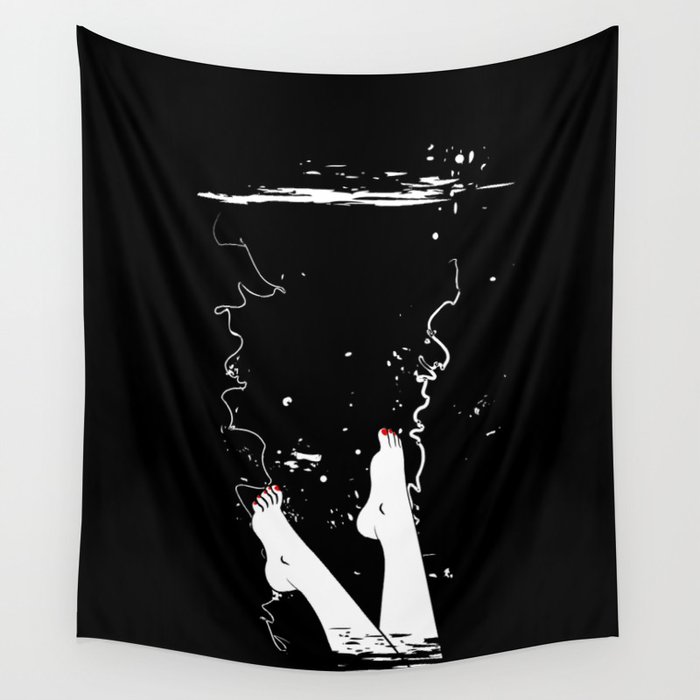 Falling Into Dark Abyss Wall Tapestry By Reinikka Society6 Merry christmas and a happy newyear to all you party people!. falling into dark abyss wall tapestry by reinikka