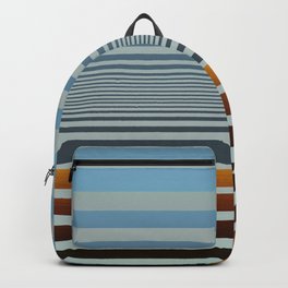 Masculine Grey Blue Wood Grain Gradient Stripes Backpack | Pattern, Woodstain, Woodgrainpattern, Digital, Graphicdesign, Stripes, Graphic Design, Mancavedesign, Masculinedesign, Modernrustic 