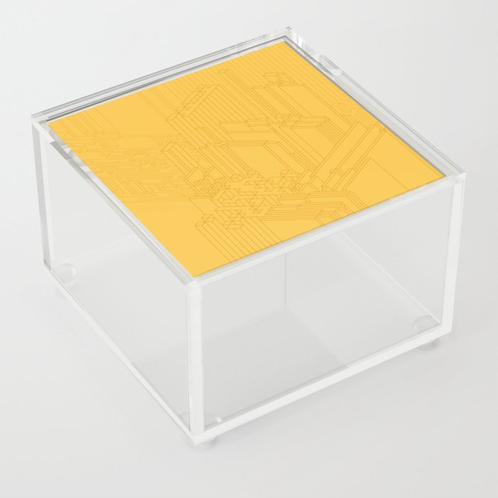 Lemon & Banana Tech City Acrylic Box