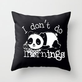 Panda #1 Throw Pillow