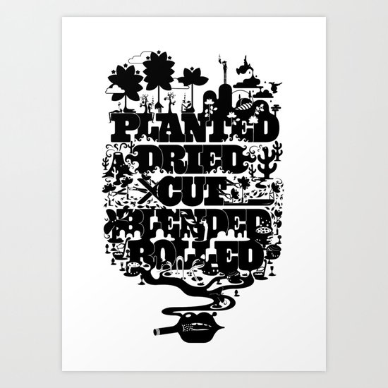 CIGARETTES Art Print