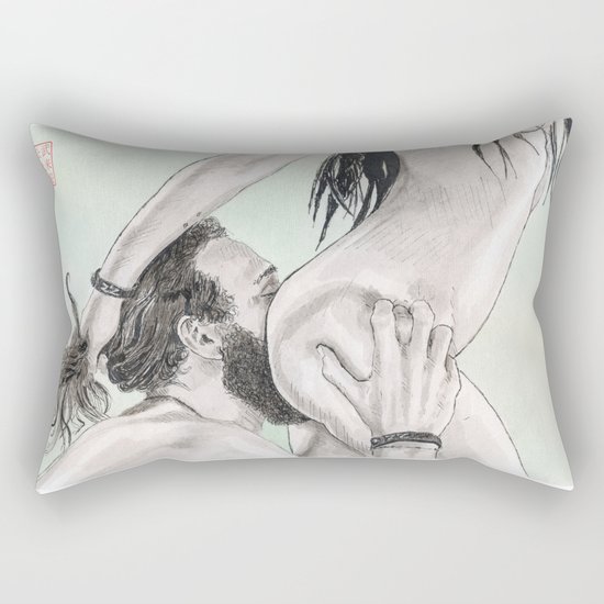 Double Grab Rectangular Pillow