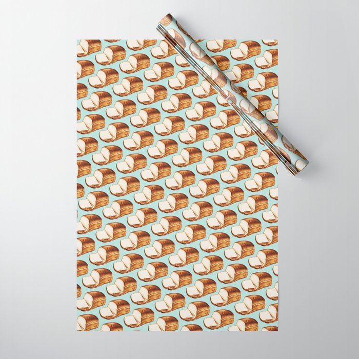 Bread Pattern Wrapping Paper