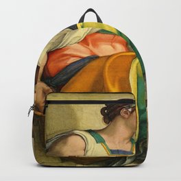 Michelangelo Erythraean Sibyl, Sistine Chapel Backpack