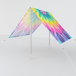 Abstract Colorful Tie Dye Background Sun Shade
