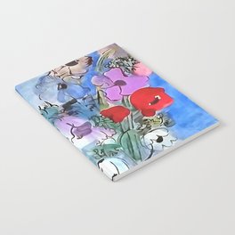 Raoul Dufy anemones  Notebook