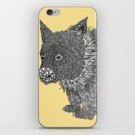 Little Wombat iPhone Skin