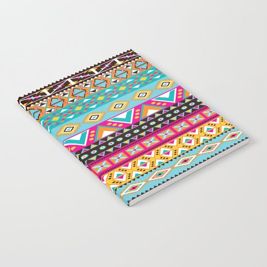 Aztec pattern Notebook