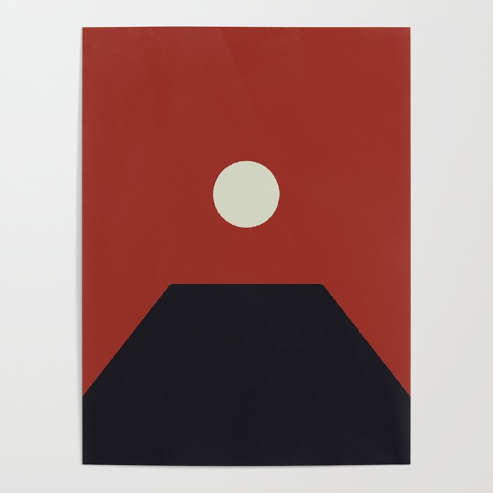 Tycho Mountain Poster