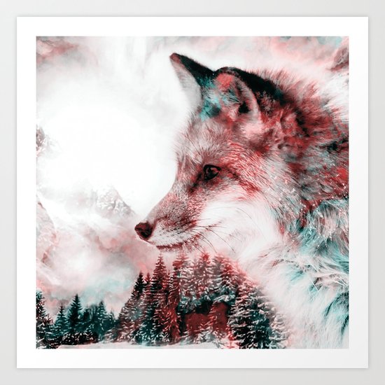 FOX Art Print
