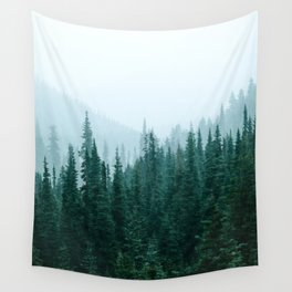 Evergreen Dreams Wall Tapestry