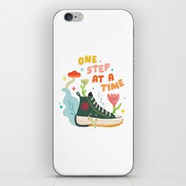 One Step At A Time iPhone Skin