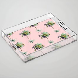 Palm Pink Acrylic Tray