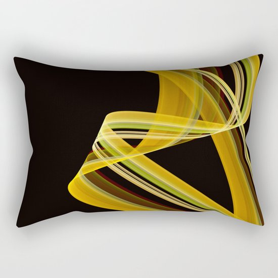 The dancing scarf Rectangular Pillow