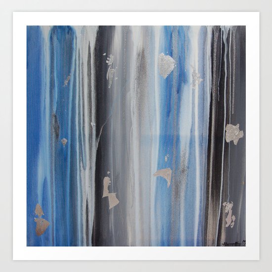 Ice Art Print