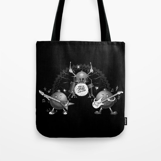 SEX BOB-OMB - B&W Tote Bag