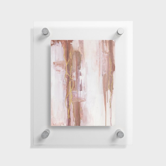 Gold & Copper Floating Acrylic Print
