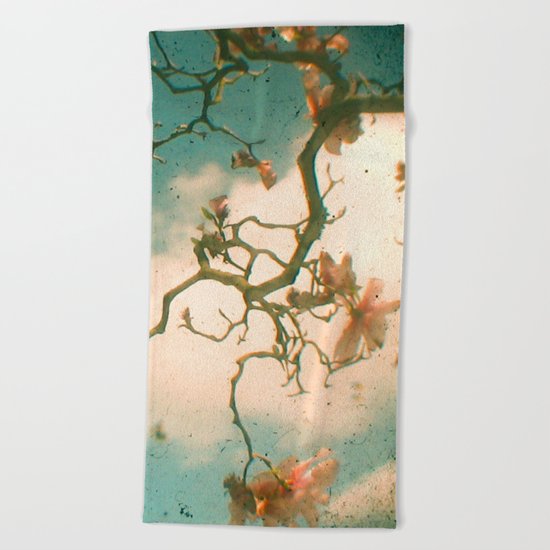 Magnolia Falls Beach Towel