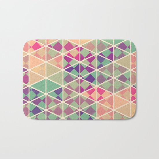 Vintage oriental pattern art Bath Mat