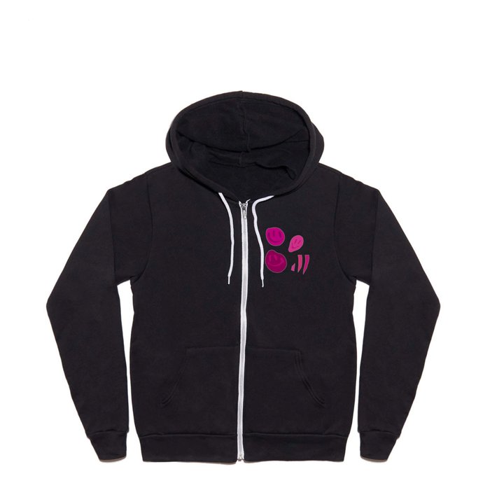 Pink Core Melted Happiness Full Zip Hoodie