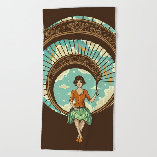 Welcome to My World Beach Towel