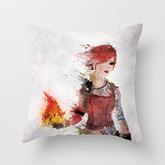 Lilith Throw Pillow