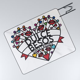Dulce Besos - Sweet Kisses (MC) Picnic Blanket