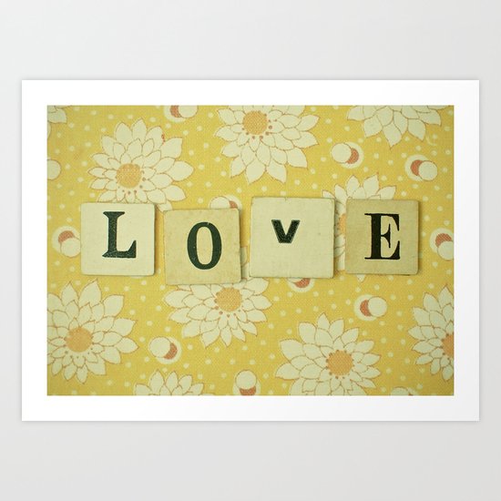 Love No.4 Art Print