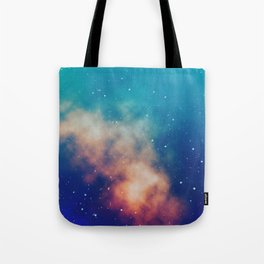 Galaxy background design Tote Bag