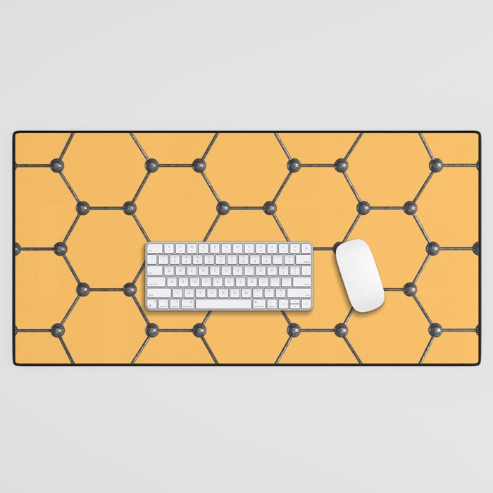 Orange Desk Mat