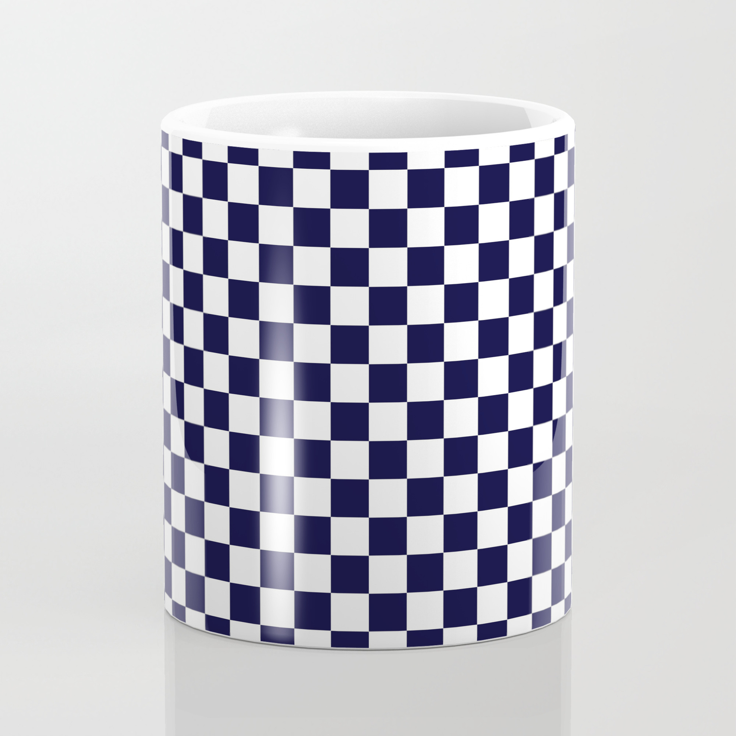 Checker Pattern Seamless Wallpaper Backdrop Coffee Mug By
