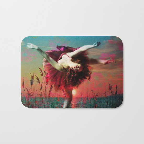 Flamingo Lagoon (Postcards from Shangri-La) Bath Mat