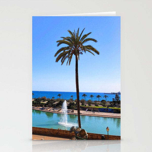 Ocean View in Spain Stationery Cards
