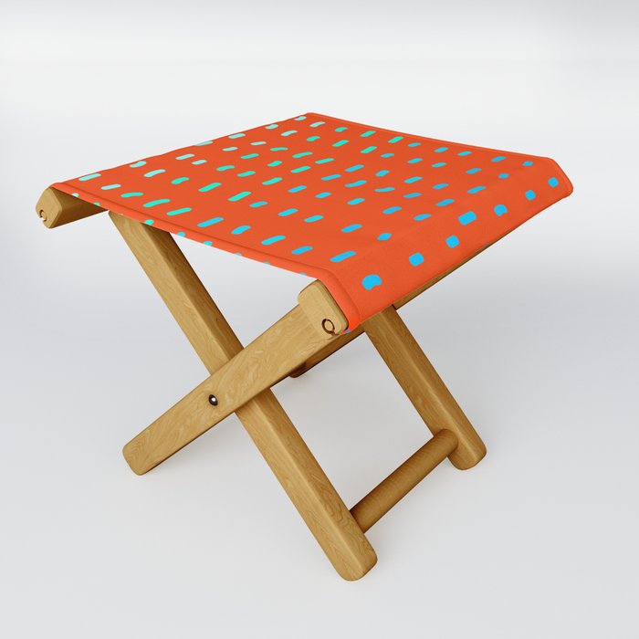 Fiesta at Festival - Orange Folding Stool