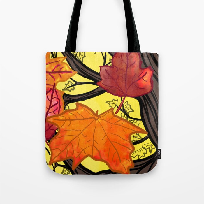 Autumn Leaves Tote Bag