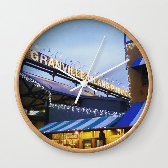 Granville Island Wall Clock