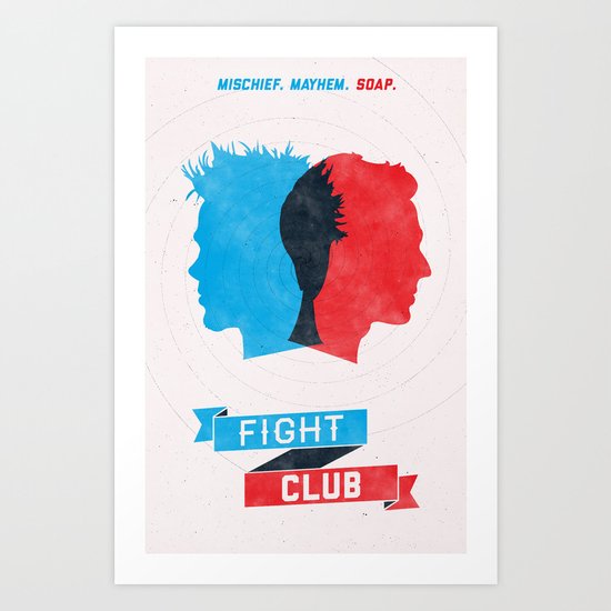Fight Club Art Print