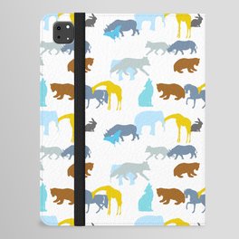 Animals,forest,Scandinavian style art iPad Folio Case