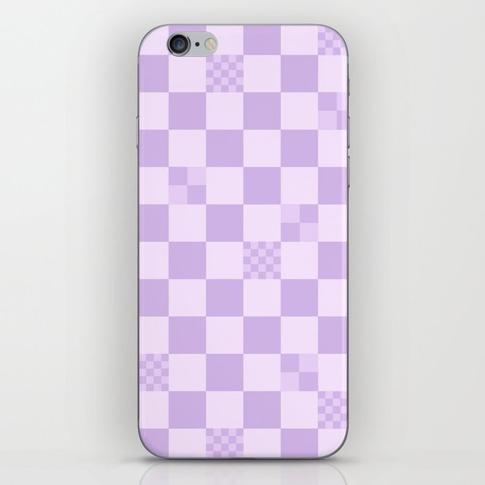Checks in Checks // Purple iPhone Skin