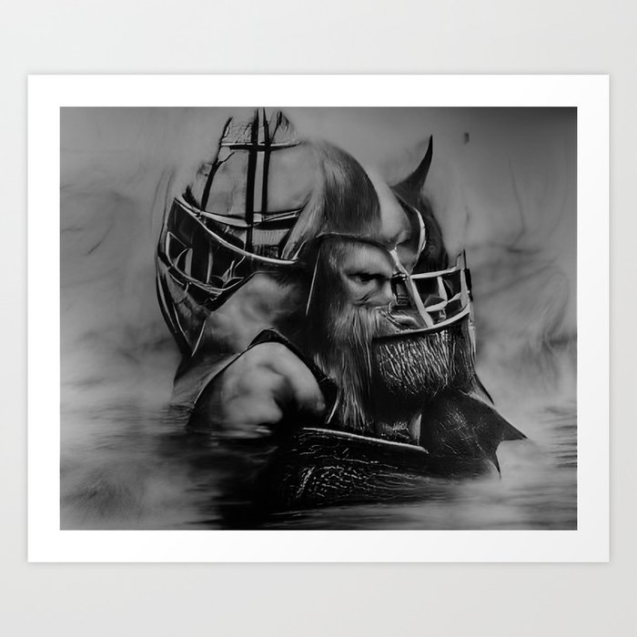 Viking Art Print